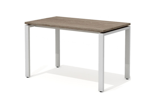 Стол рабочий прямой Некста Металл, цвет дуб