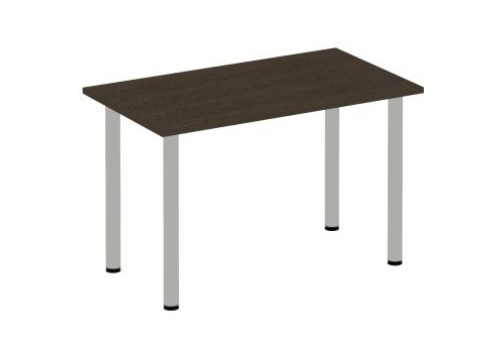 Стол письменный на хромированных опорах Тарли Хром, цвет венге