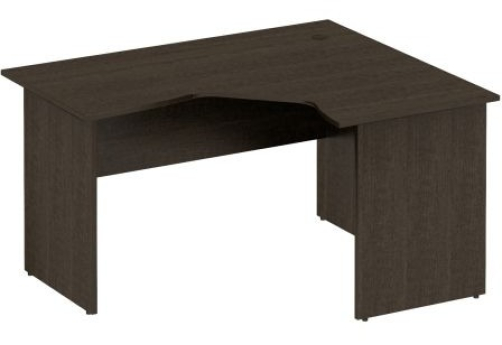 Стол эргономичный правый Тарли, цвет венге