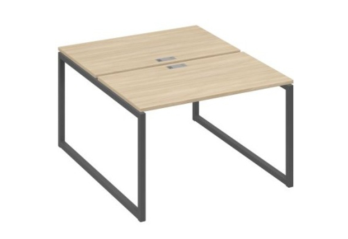 Рабочая станция (2х120) Мира Одри, цвет дуб скандинавский + антрацит