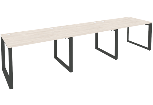 Рабочая станция, цвет денвер светлый + черный