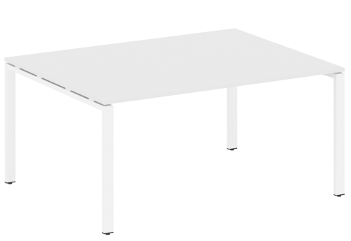 Стол для переговоров (1 столешница), цвет белый