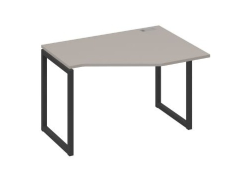 Стол эргономичный правый Мира Одри, цвет мокко премиум + антрацит