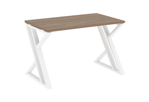 Стол рабочий Европа, цвет дуб аризона + белый