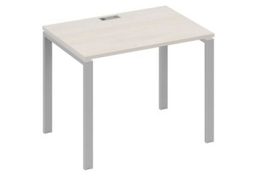 Стол письменный Мира Нумо, цвет дуб шамони + серый