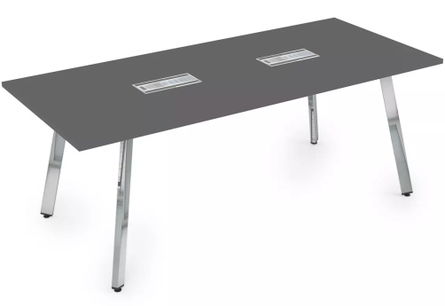 Стол для переговоров, цвет графит