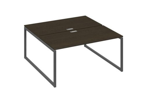 Рабочая станция (2х160) Мира Одри, цвет венге + антрацит