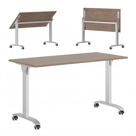 Стол складной мобильный, 1400х650х757 мм, цвет вяз