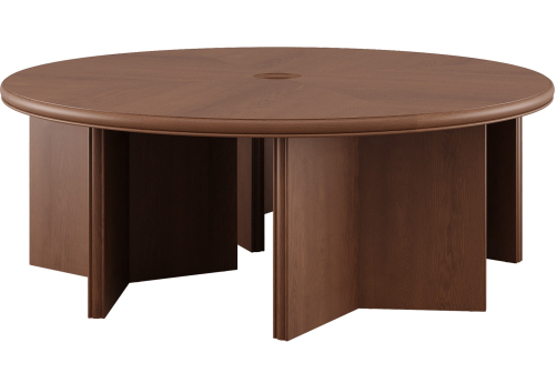 Система столов переговоров 1, цвет дуб коньяк