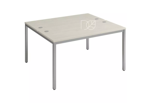 Бенч-система на 2 рабочих места, цвет шамони светлый