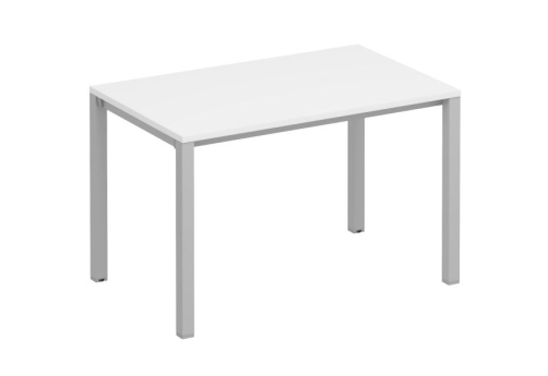 Стол письменный Прайм Металл 50, цвет белый + серый
