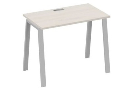 Стол письменный Мира Трио, цвет дуб шамони + серый