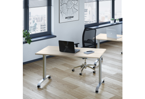 Стол складной мобильный Юнит, цвет акация