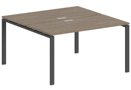 Рабочая станция Индиго Сет, цвет дуб темный + антрацит