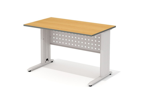 Стол письменный на металлокаркасе Колибри, цвет ольха