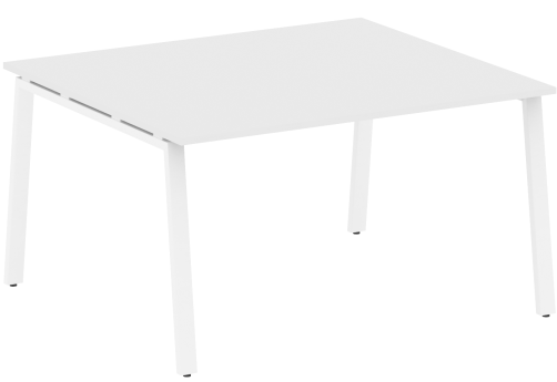 Стол для переговоров (1 столешница), цвет белый