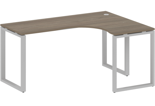 Стол эргономичный правый, цвет вяз