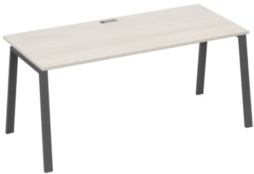 Стол письменный Мира Трио, цвет дуб шамони + антрацит