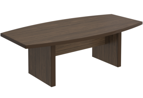 Стол для переговоров фигурный Фиеста, цвет орех