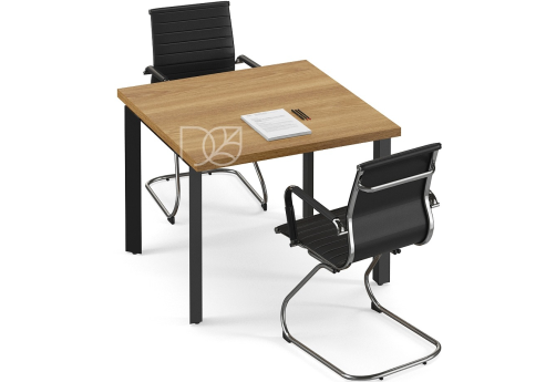 Стол для переговоров на П-образных опорах