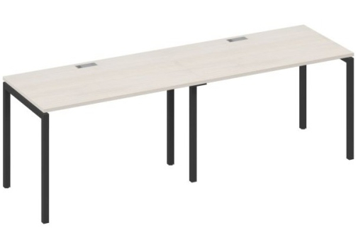 Рабочая станция 2х120 Мира Лофт, цвет дуб шамони + антрацит