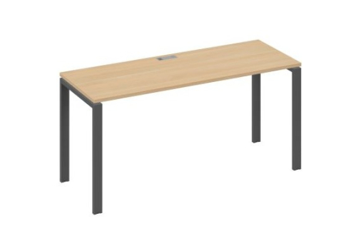 Стол письменный Мира Нумо, цвет натуральный дуб + антрацит