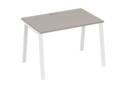 Стол письменный Мира Трио, цвет мокко премиум + белый