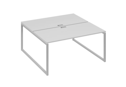 Рабочая станция (2х160) Мира Одри, цвет серый + серый