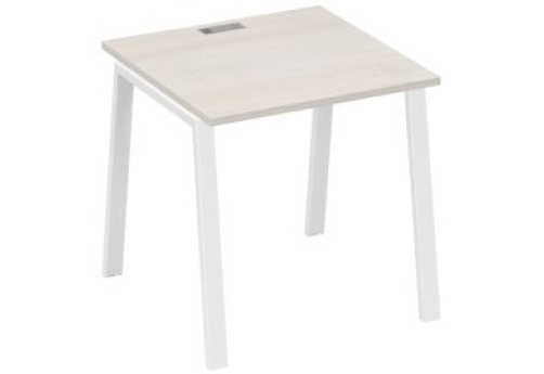 Стол письменный Мира Трио, цвет дуб шамони + белый