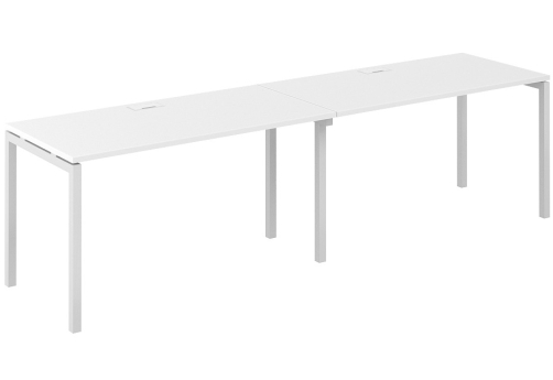 Рабочая станция Индиго Форт, цвет белый + белый