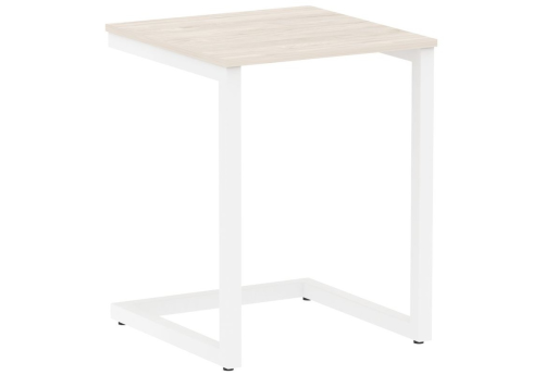 Стол письменный, цвет денвер светлый + белый