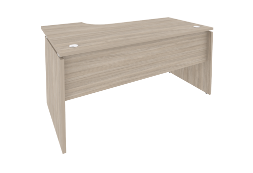 Стол эргономичный правый, цвет дуб аттик