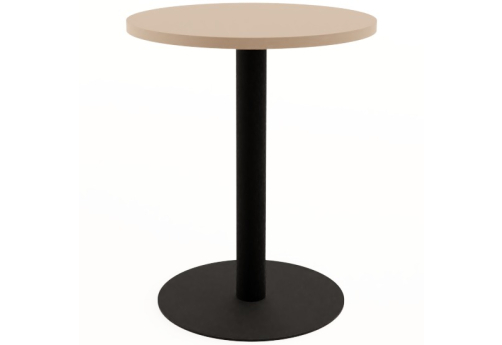 Стол обеденный круглый Мальта, цвет мокко