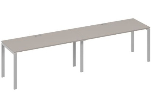 Рабочая станция (2х160) Мира Нумо, цвет мокко премиум + серый