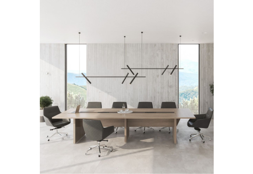 Стол для переговоров составной Британия, цвет дуб