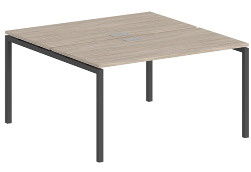 Рабочая станция Индиго Форт, цвет дуб светлый + антрацит