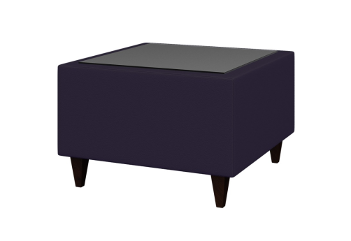 Стол квадратный, цвет темно-фиолетовый