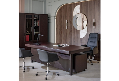 Стол для руководителя Селена, цвет палисандр