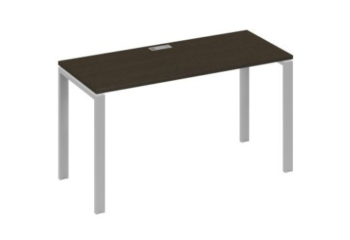 Стол письменный Мира Нумо, цвет венге + серый
