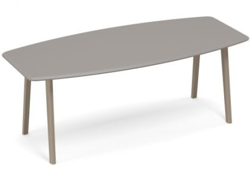 Стол для переговоров фигурный Види Вуд, цвет мокко