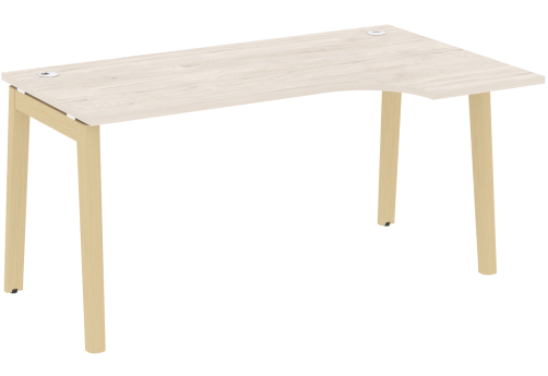 Стол эргономичный правый, цвет денвер светлый