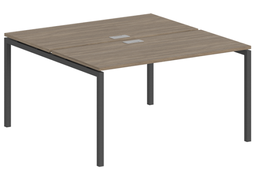 Рабочая станция Индиго Форт, цвет дуб темный + антрацит