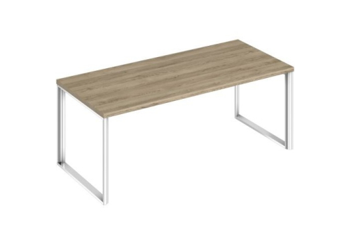 Стол руководителя Римини, цвет дуб светлый