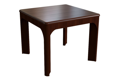 Стол кофейный, цвет темный орех