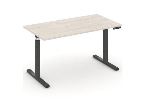 Стол электроподъемный, антрацит + денвер светлый