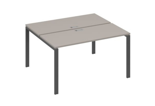 Рабочая станция (2х140) Мира Нумо, цвет мокко премиум + антрацит