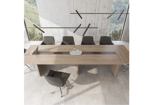 Стол для переговоров составной Британия, цвет дуб