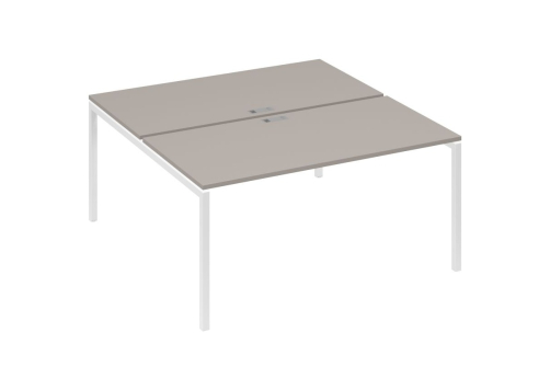 Рабочая станция 2х160 Мира Лофт, цвет мокко премиум + белый