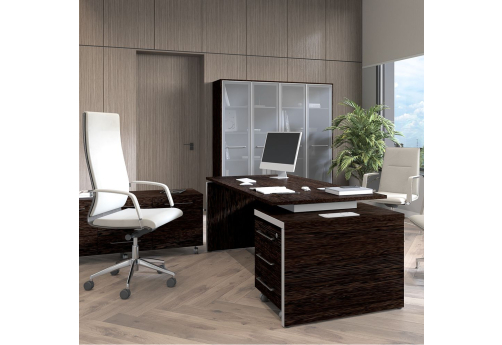 Стол руководителя Эдвард, цвет венге