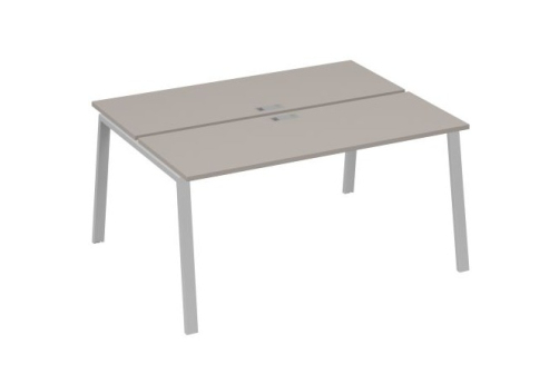 Рабочая станция 2х160 Мира Трио, цвет мокко премиум + серый